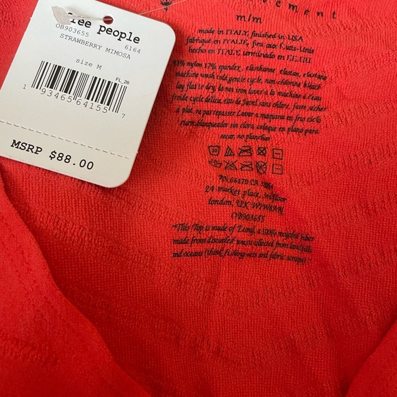 NEW FREE PEOPLE CROP TOP - Picture 7 of 10